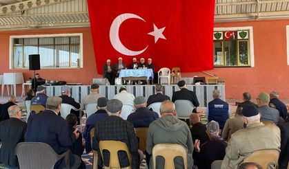 Lüleburgaz’da geleneksel şükür duası yapıldı