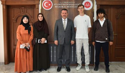 Bilecik'te öğrenciler ödüllendirildi