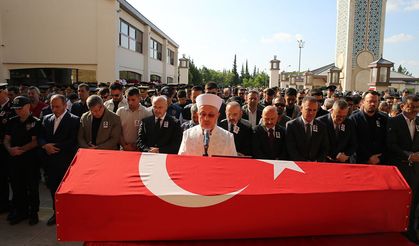 Şehit Polis Memuru Baş, Denizli'de ebediyete uğurlandı