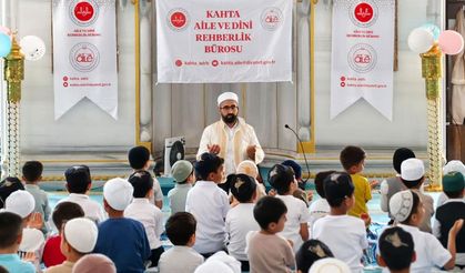 Kahta’da minikler ilk seccadem etkinliğinde buluştu