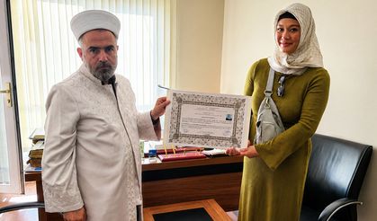 Taylandlı kadın Malatya'da Müslüman oldu