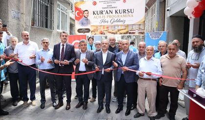Şehit Tahsin Gerekli Kur'an Kursu dualarla açıldı
