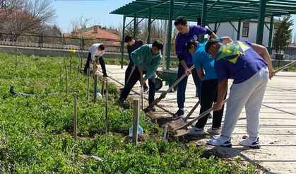 İmam hatipli gençlerden "Bereket Bahçesi" projesi