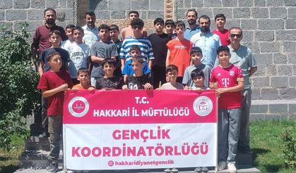 Hakkari'de öğrenciler kardeşlik kampında buluştu
