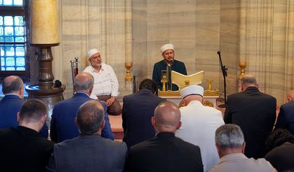 Fatih Şehzade Camii'nde 15 Temmuz şehitleri anıldı
