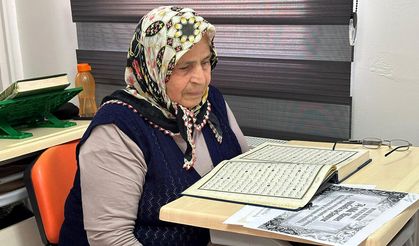 74 Yaşında Kur’an-ı Kerim Okumayı Öğrendi