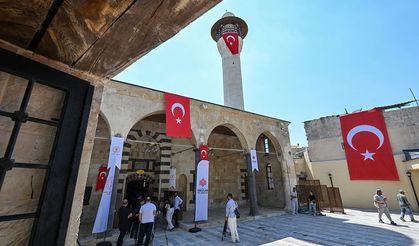 Gaziantep Bostancı Camii, yeniden açıldı