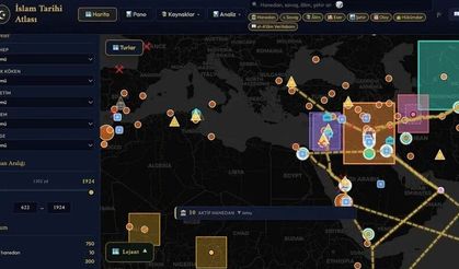 1300 yıllık İslam tarihi tek bir atlas üzerinde buluştu