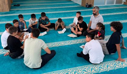 Torbalı'da "Camide Bir Gün" projesi gerçekleştirildi
