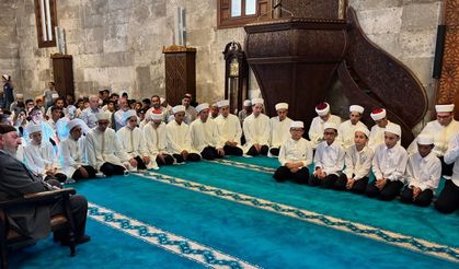 Aksaray'da hafızlara icazet verildi
