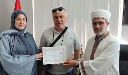 Rus Pavlushkina Gürsu’da Müslüman oldu