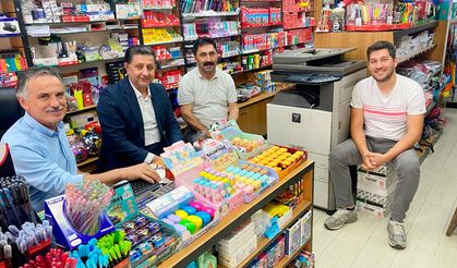 Müftülükten esnafa ahi ziyareti