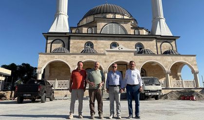 Edremit'te İbrahimce Camii yükseliyor