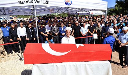 KKTC'deki gemi kazasında ölen uzman çavuşun cenazesi Mersin'de defnedildi