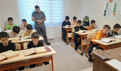 Narman'da okul sonrası kurslar başladı