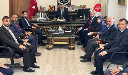 Başkan Yardımcısı Şahin, Mardin'de ilçe müftüleriyle bir araya geldi