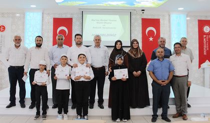 Tokat'ta küçük hafızlar yarıştı