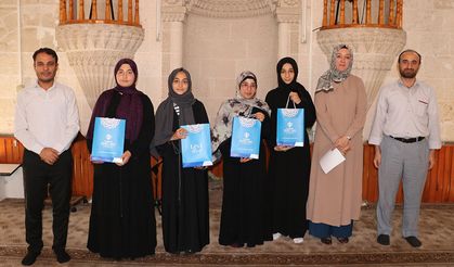 Kur’an kursu öğrencileri Şanlıurfa’da yarıştı