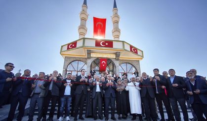 Ali Yöre Camii ve Külliyesi dualarla açıldı