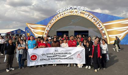 Çelikhan Diyanet Gençlik TEKNOFEST'te