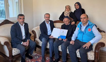 Battalgazi’de hayırsever evini Kur'an kursuna bağışladı
