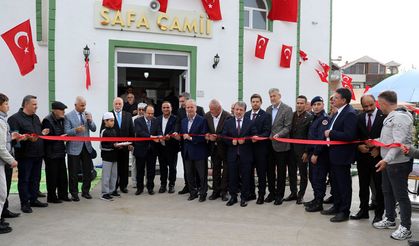 Safa Camii dualarla açıldı