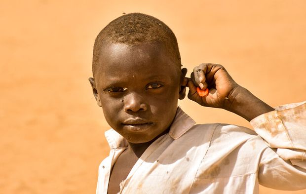 Mülteci kampında çocuk olmak