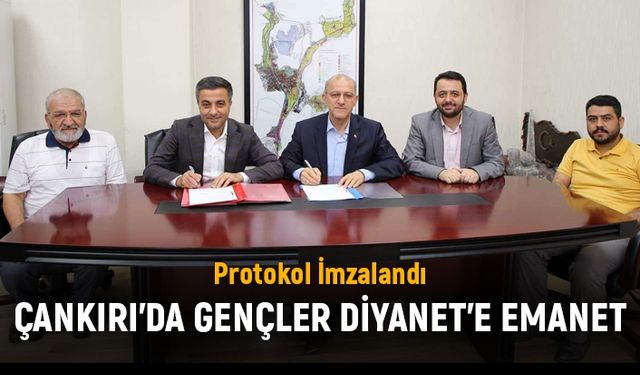 Çankırı’da Gençler Diyanet'e Emanet