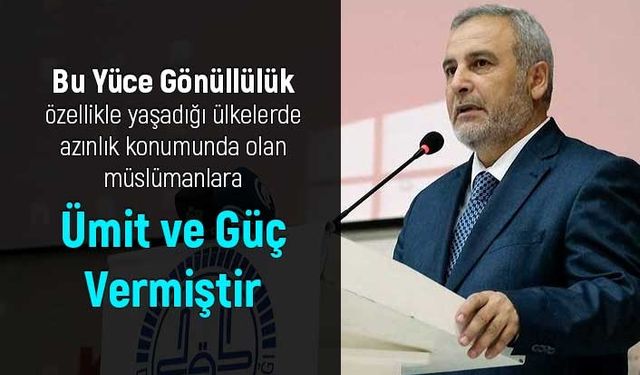 Erzincan Müftüsü İyiliği Böyle Anlattı