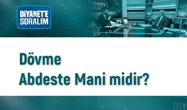 Dövme abdeste mani olur mu?