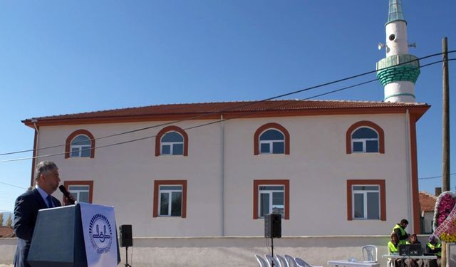 Gökçekuyu Camii ibadete açıldı