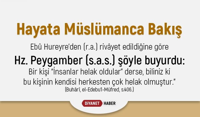 Hayata Müslümanca Bakış