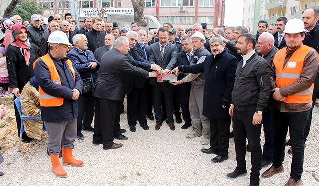 Ertuğrul Gazi Camii’nin temeli dualarla atıldı