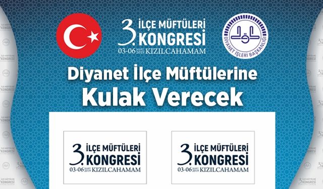 İlçe müftüleriyle istişareler başlıyor