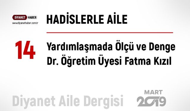 Yardımlaşmada Ölçü ve Denge