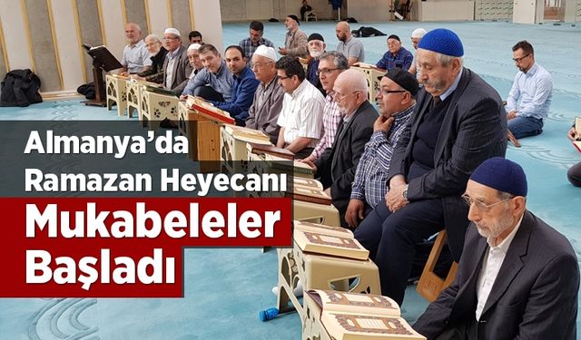 Almanya'da ramazan heyecanı başladı