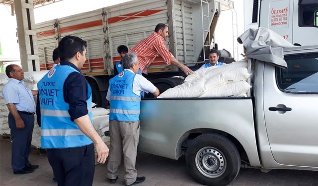 Elazığ’da ramazan yardımları