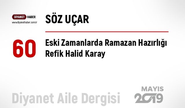 Eski Zamanlarda Ramazan Hazırlığı