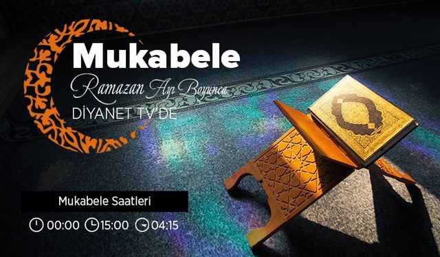 “Mukabele” Diyanet TV’de