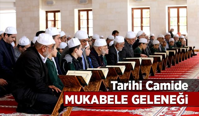 Tarihi camide mukabele geleneği