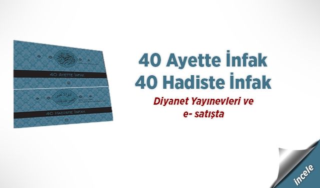 40 Ayette İnfak - 40 Hadiste İnfak