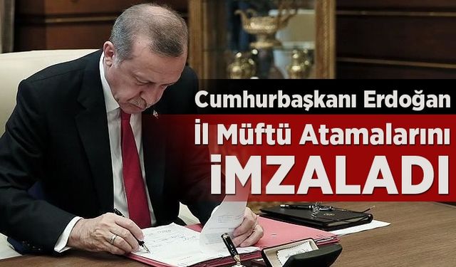 İl Müftülüklerine yeni atamalar yapıldı