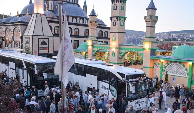 Hacı adayları dularla uğurlandı