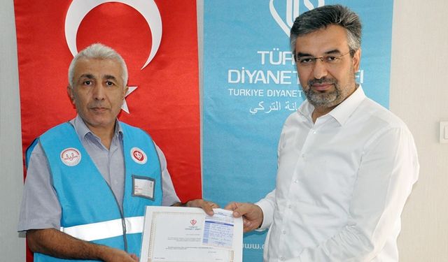 Müftü TDV’ye kurban bağışında bulundu