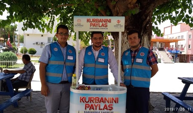 Vekaletle kurban tanıtım standı