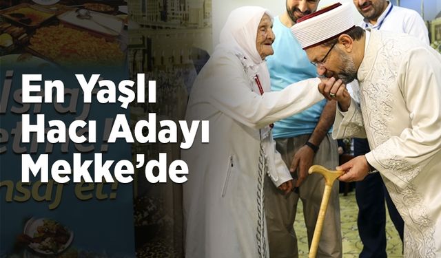 105 yaşındaki Fikriye Nine Mekke’de