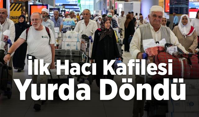 Hacılar yurda dönmeye başladı