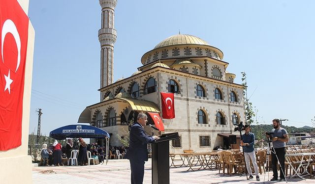 Kızılgöl Camii dualarla açıldı