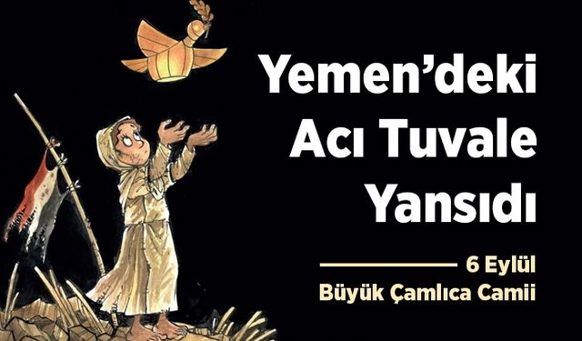 Yemen'deki acı tuvale yansıdı