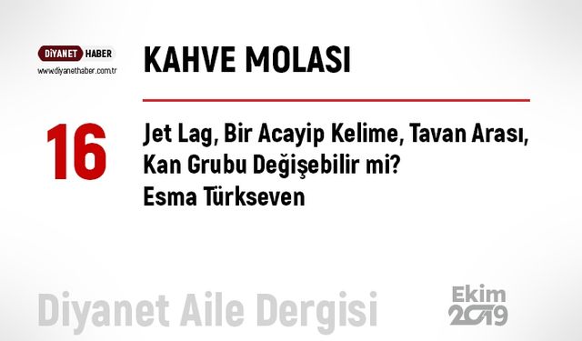 Kahve Molası